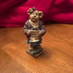 Boyd’s Bears Miss Wise…First Class Teacher figurine